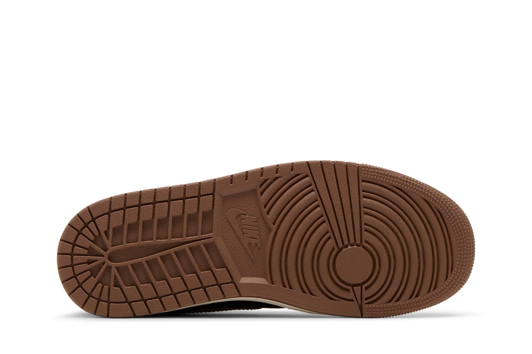 Tênis Air Jordan 1 Low Archaeo Brown Nike Casual Couro Marrom