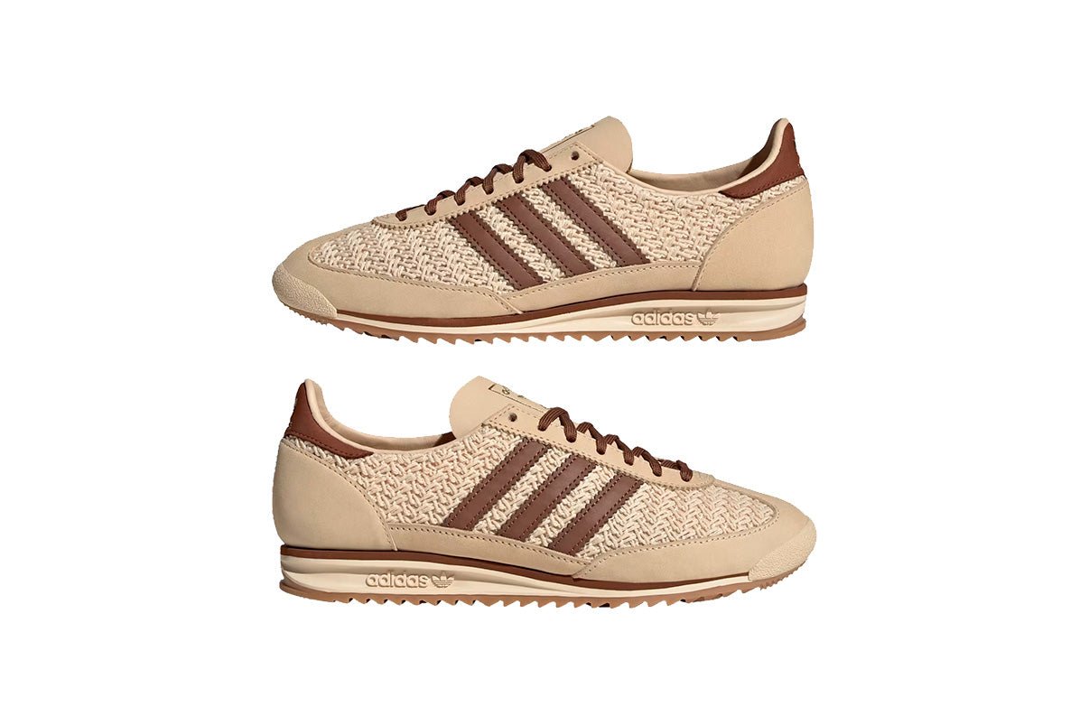 Tênis Adidas SL 72 OG Sand Strata Preloved Brown Cream White Bege