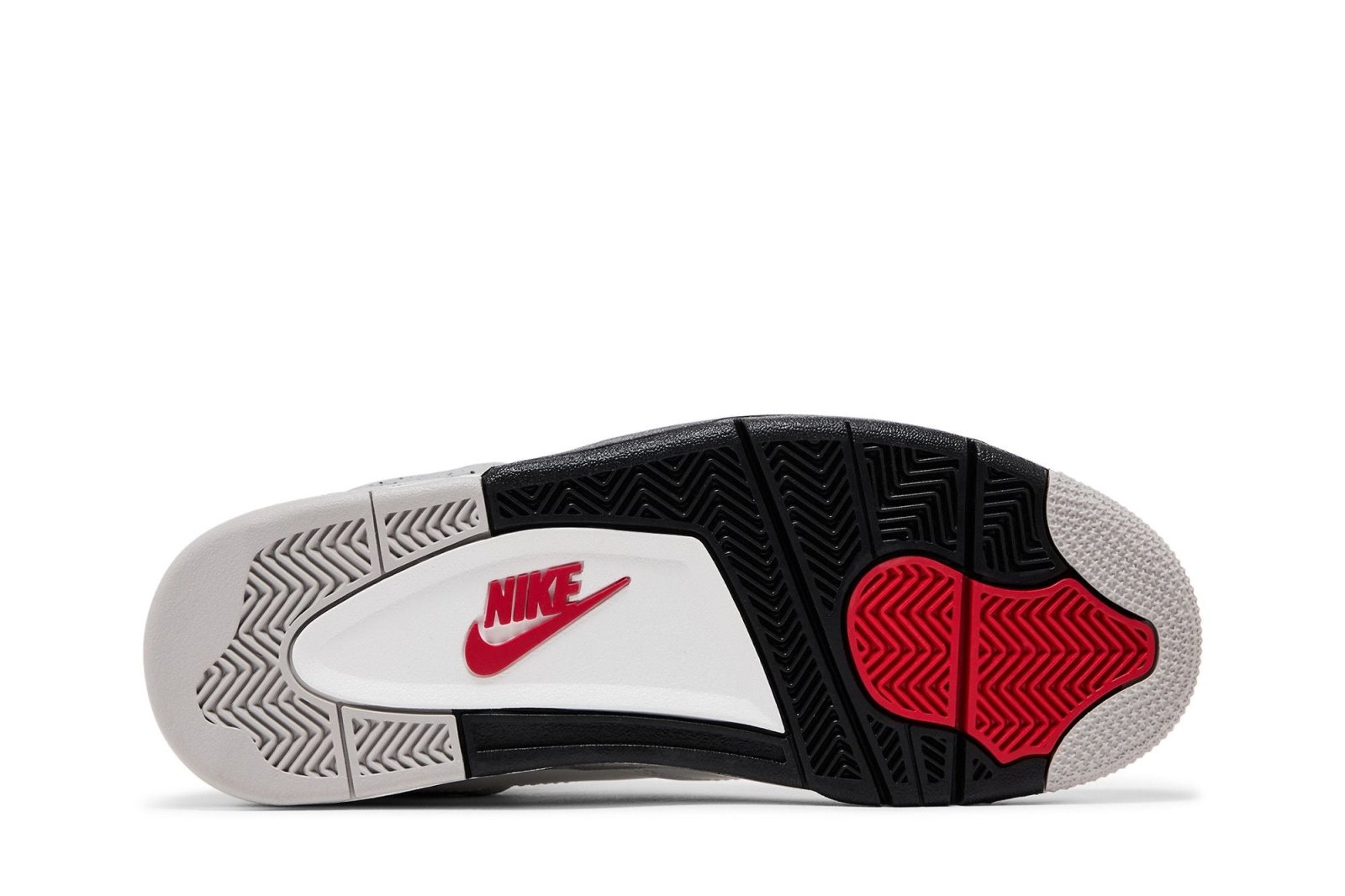 Tênis Air Jordan 4 Retro OG Nike White Cement Couro Branco