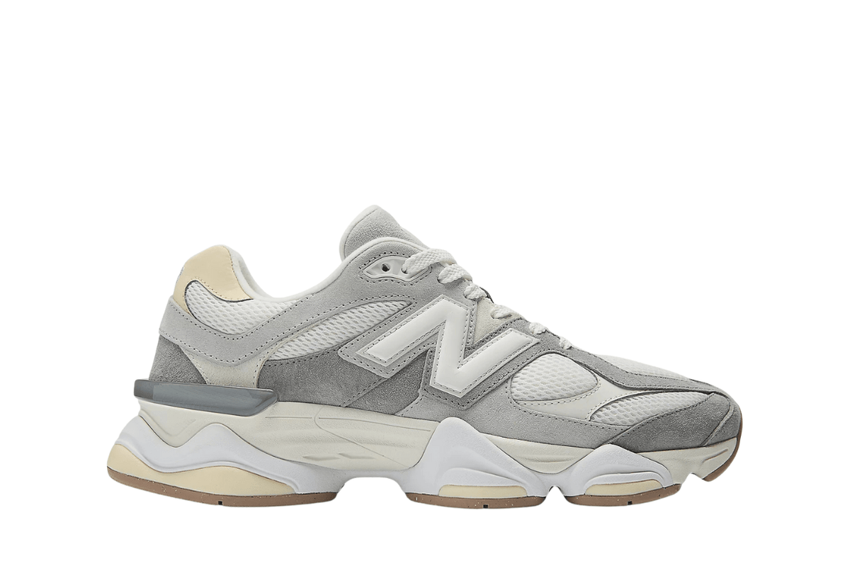 Tênis New Balance 9060 Mesh Slate Grey Calcium Cinza