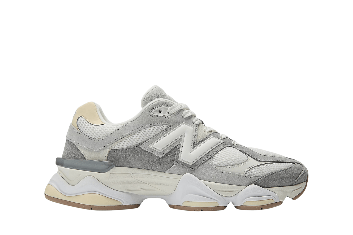 Tênis New Balance 9060 Mesh Slate Grey Calcium Cinza
