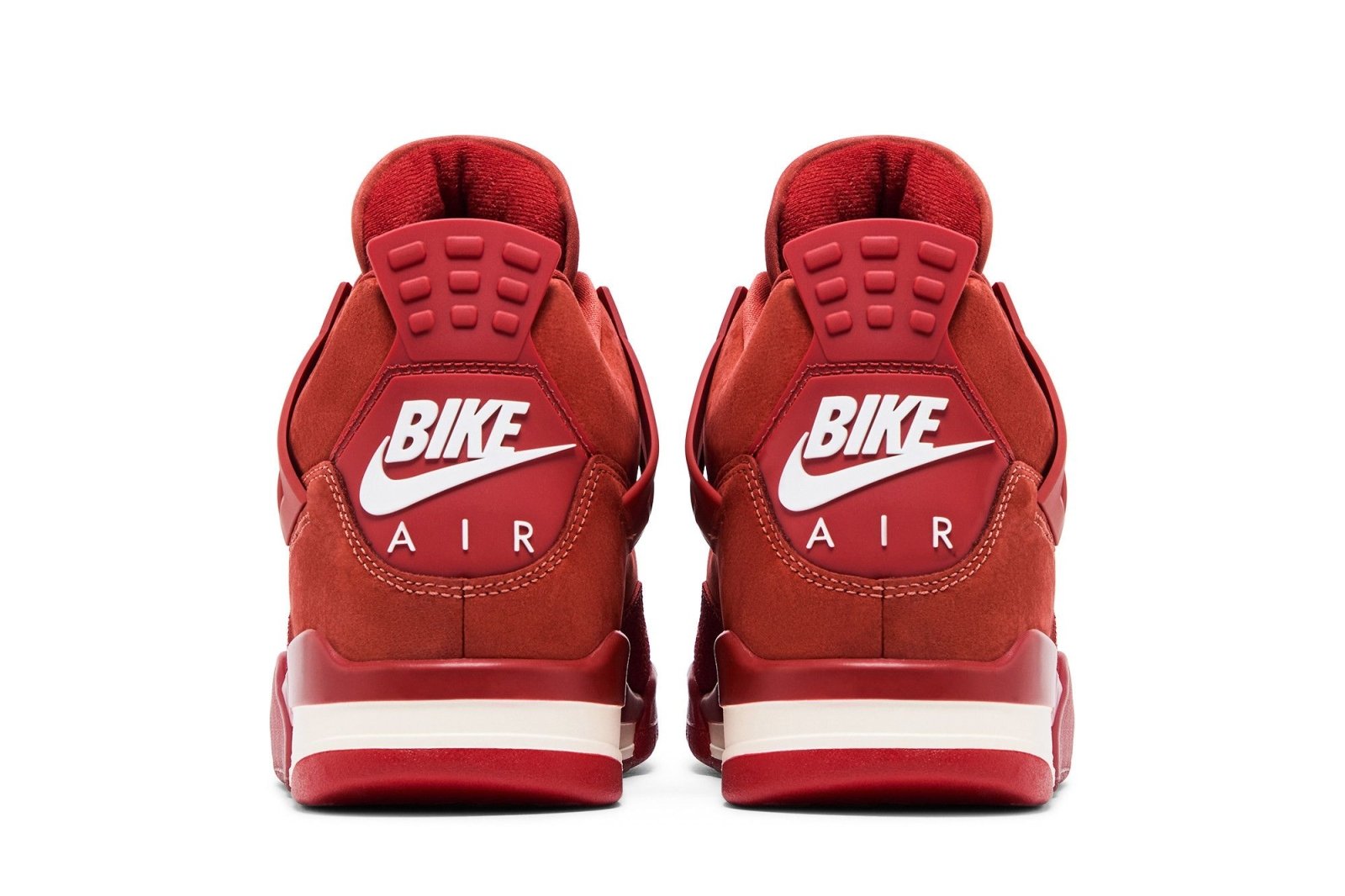 Tênis Nike Air Jordan 4 Retro OG SP Brick By Brick Camurça Firewood Vermelho