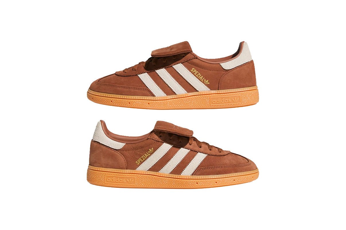 Tênis Adidas Handball Spezial LT Preloved Brown Cream White Marrom