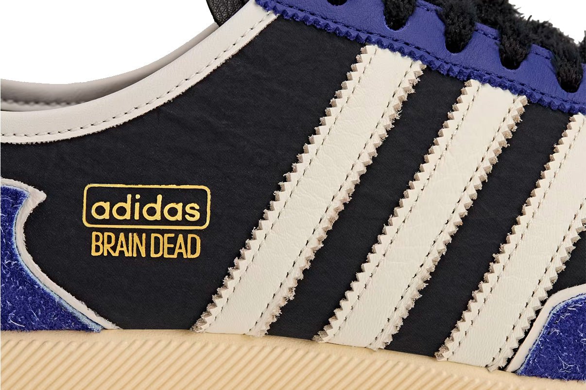 Tênis Adidas Japan Brain Dead Black Warm Vanilla Preto