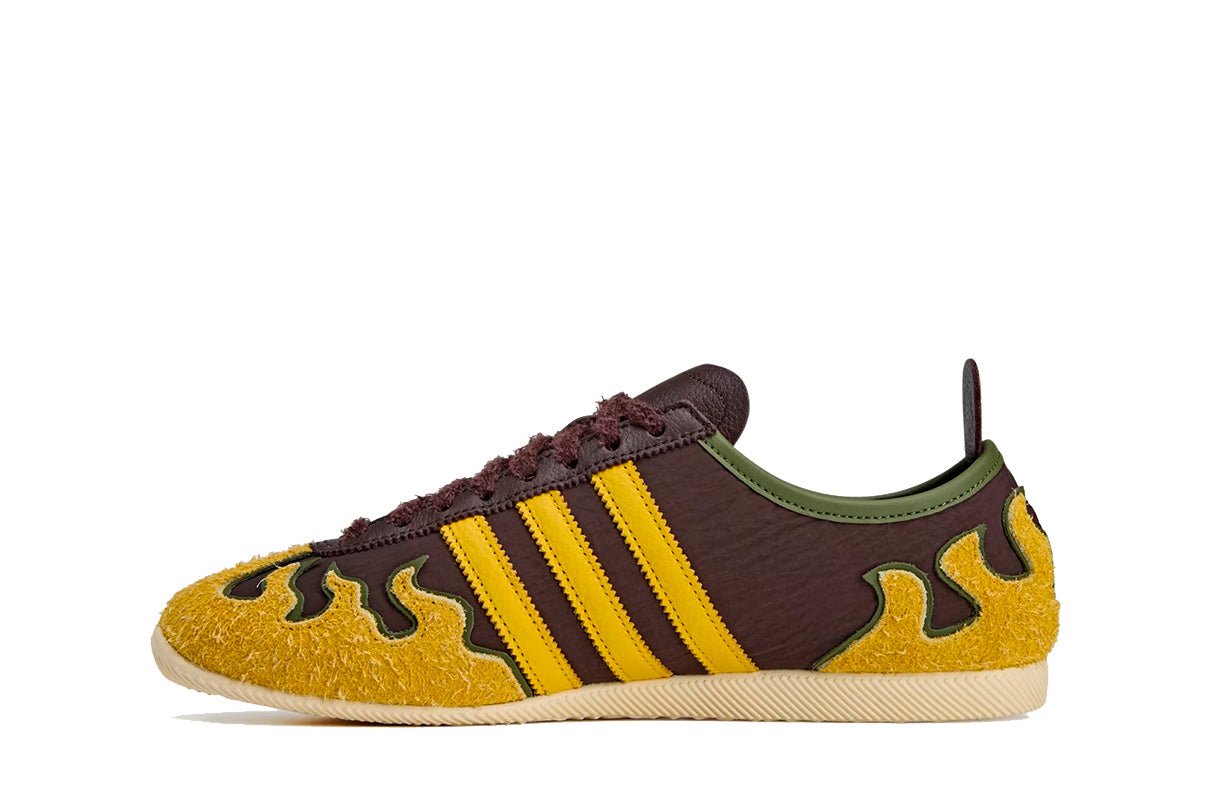 Tênis Adidas Japan Brain Dead Brown Hazel Yellow Amarelo
