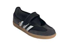 Tênis Adidas Samba Jane 'Black White Gum' Preto