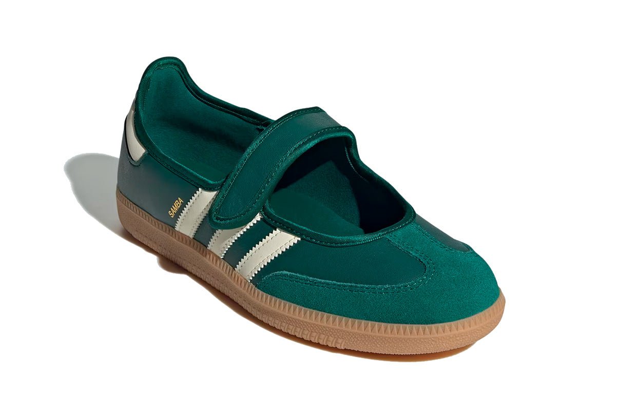 Tênis Adidas Samba Jane Green White Gum Verde