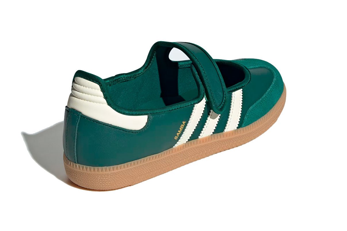 Tênis Adidas Samba Jane Green White Gum Verde