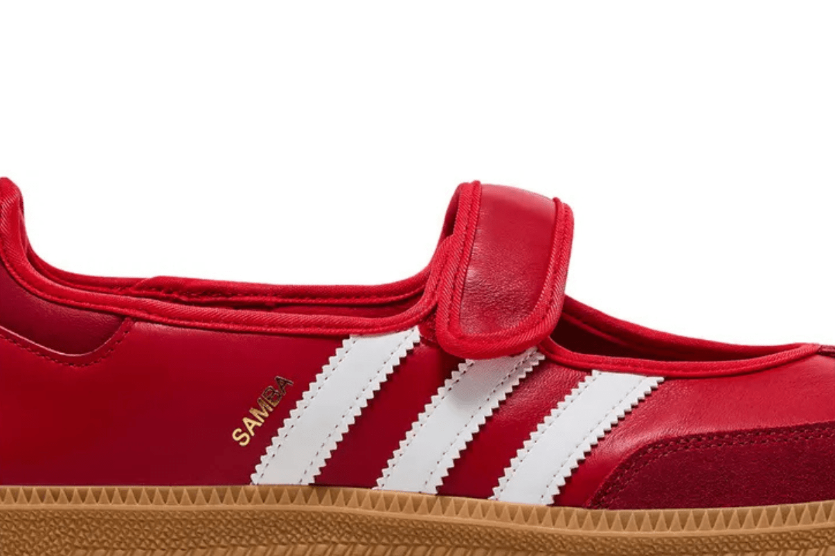 Tênis Adidas Samba Jane 'Scarlet Gum' Vermelho