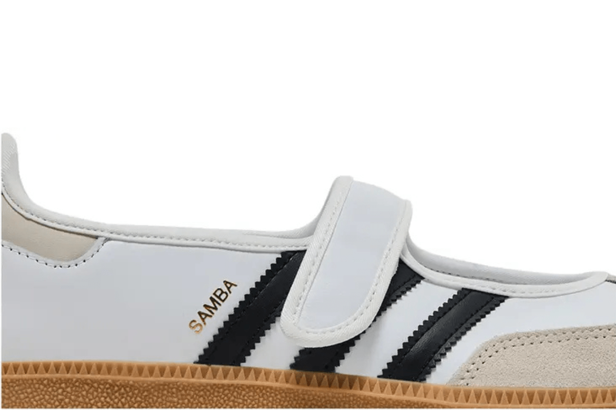 Tênis Adidas Samba Jane 'White Black' Branco