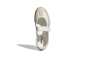 Tênis Adidas Samba Jane White Blue Gum Branco