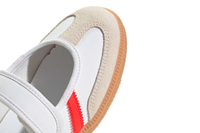 Tenis Adidas Samba Jane White Red Gum Branco