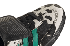 Tênis Adidas Samba LT Cow Print Black White Preto