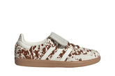 Tênis Adidas Samba LT Cow Print Brown White Marrom