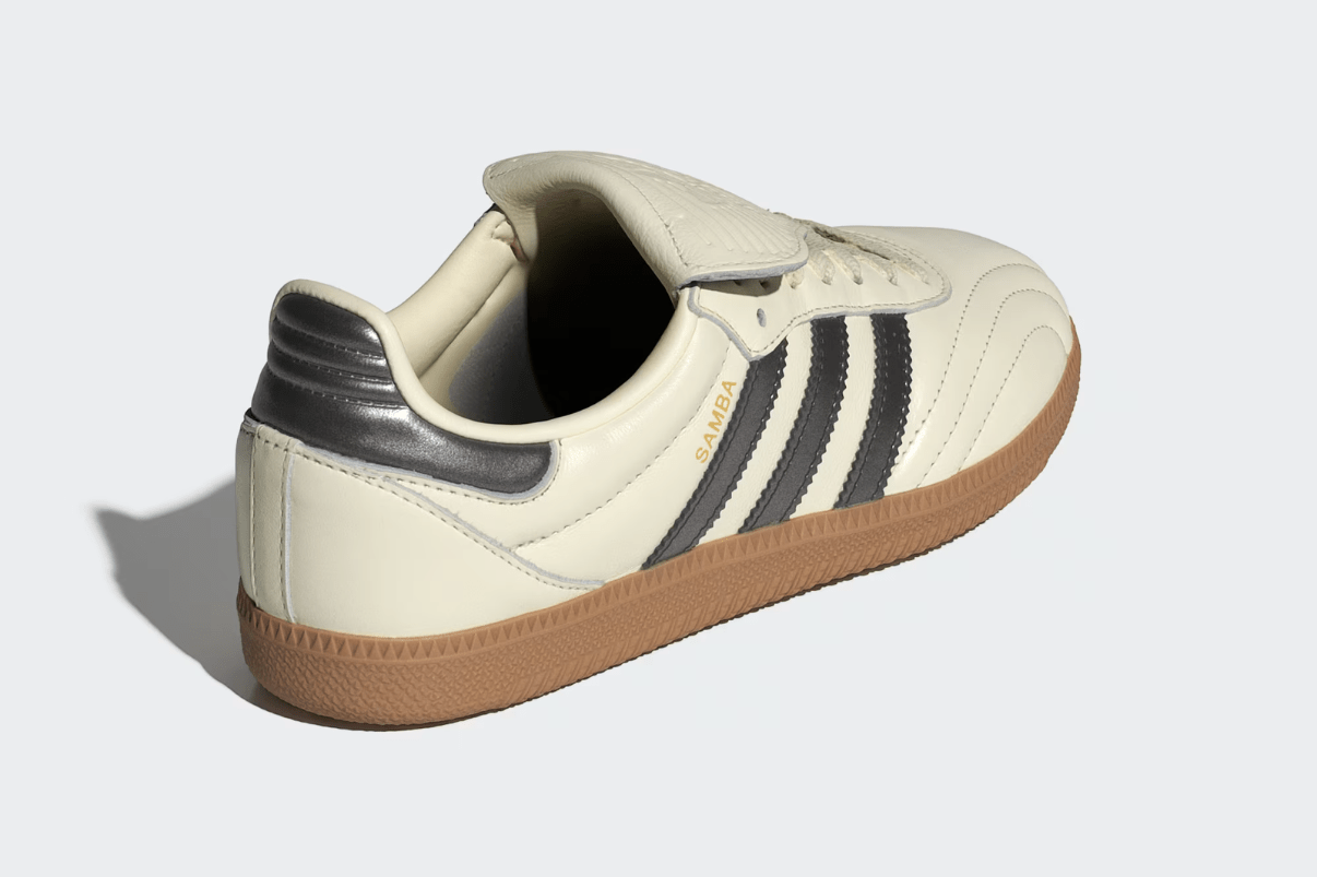 Tênis Adidas Samba LT Cream White Black Gum Bege