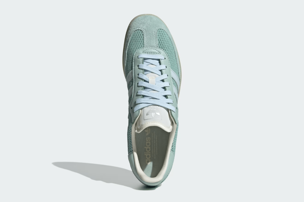 Tênis Adidas Samba OG Hazy Green Sky Tint Verde