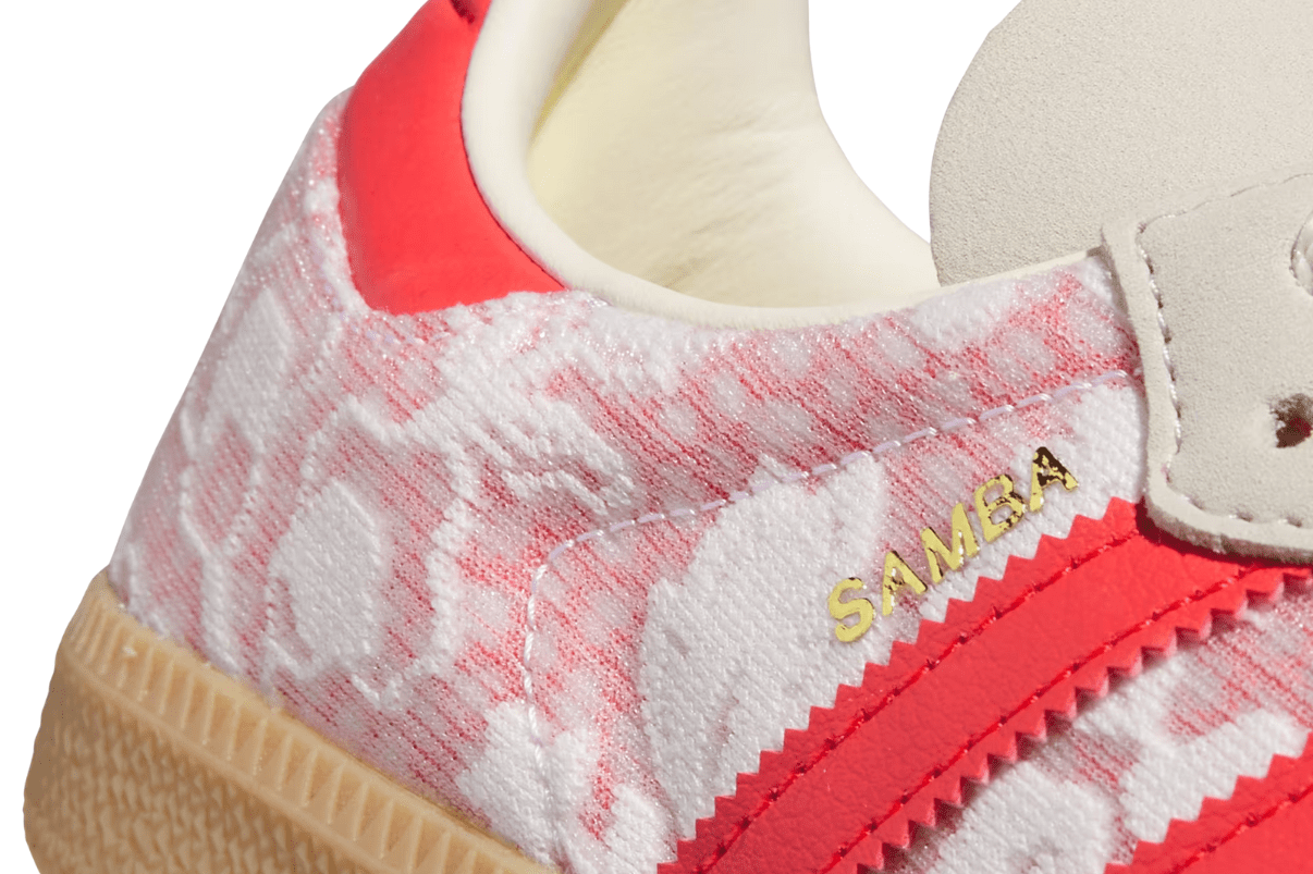 Tênis Adidas Samba OG Liberty London Better Scarlet Branco