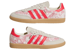 Tênis Adidas Samba OG Liberty London Better Scarlet Branco