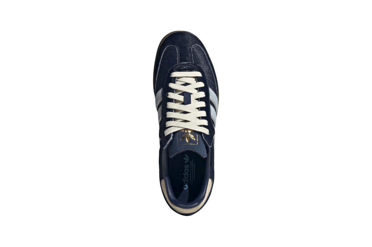 Tênis Adidas Samba OG 'Pony Hair Pack - Night Indigo Clear Sky' Azul Marinho