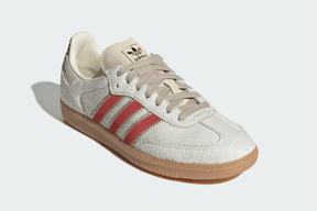 Tênis Adidas Samba OG Pony Hair Wonder Beige Better Scarlet Branco