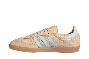 Tênis Adidas Samba OG Sanda Strata Sky Tint Bege