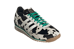 Tênis Adidas SL 72 Og Court Green Cow Print Bege