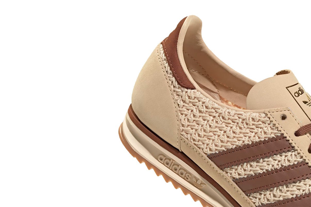 Tênis Adidas SL 72 OG Sand Strata Preloved Brown Cream White Bege