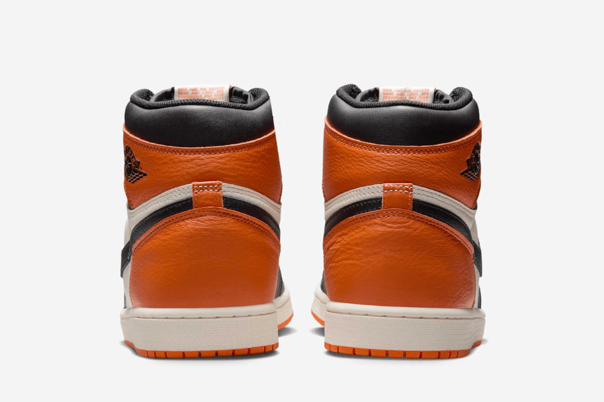 Tênis Air Jordan 1 High OG Shattered Backboard Laranja