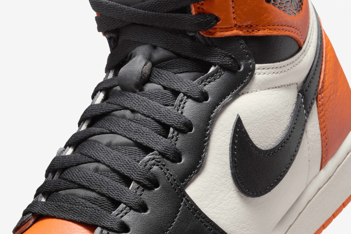 Tênis Air Jordan 1 High OG Shattered Backboard Laranja