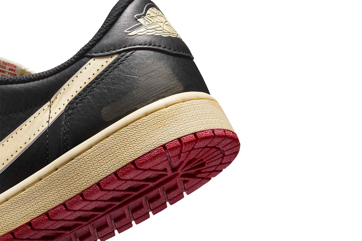 Tênis Air Jordan 1 Low OG x Nigel Sylvester Better With Time Preto