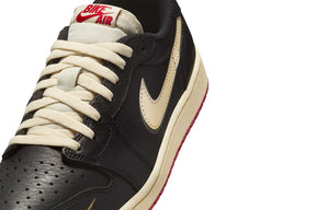 Tênis Air Jordan 1 Low OG x Nigel Sylvester Better With Time Preto