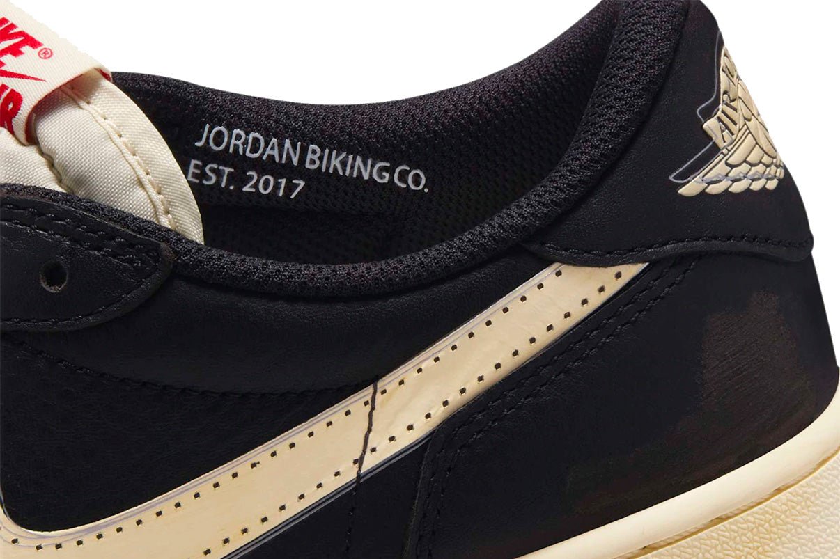 Tênis Air Jordan 1 Low OG x Nigel Sylvester Better With Time Preto