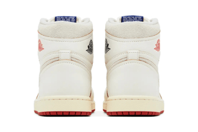 Tênis Air Jordan 1 Retro High Rare Air Sail Cinnabar Bege