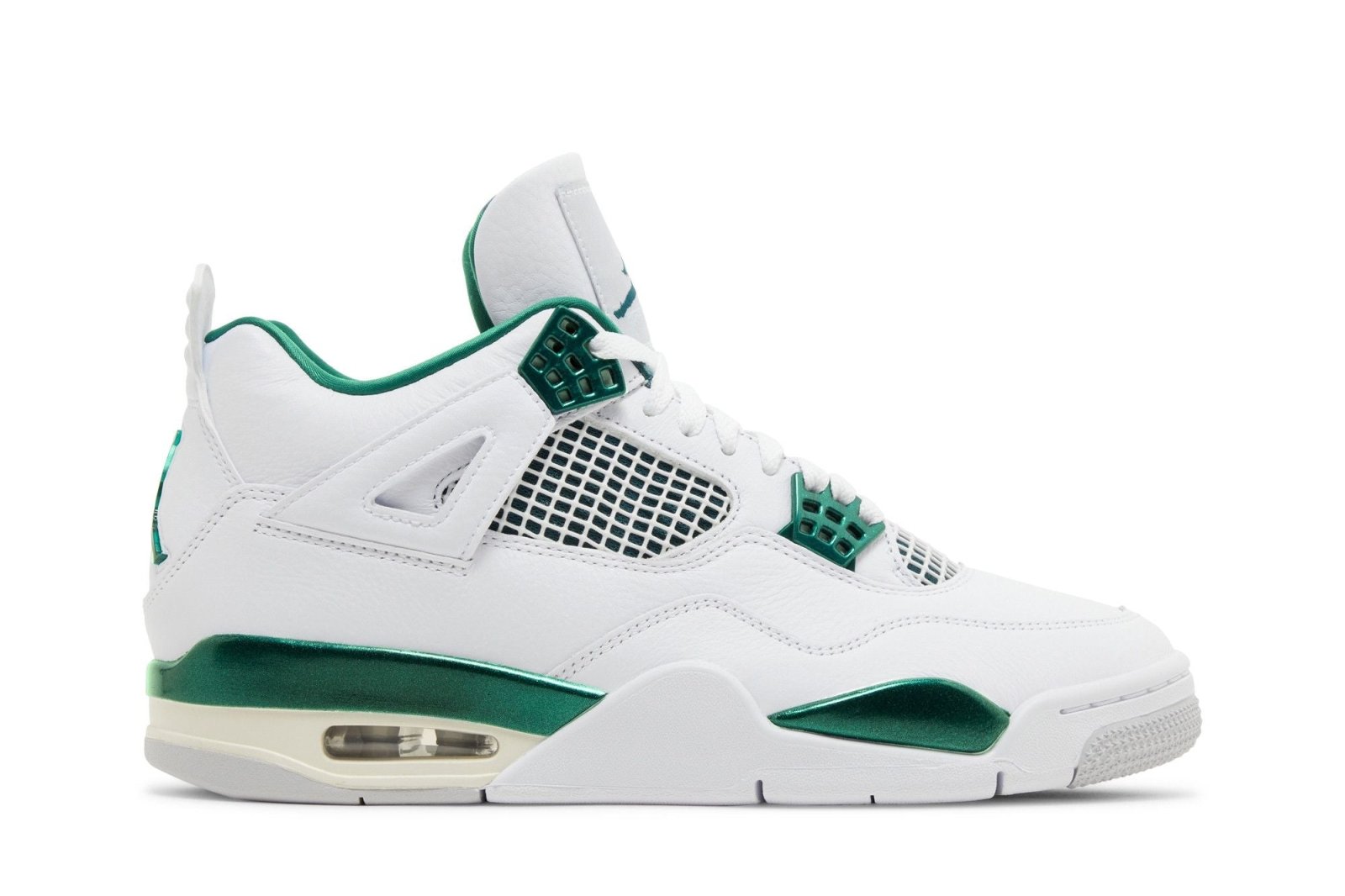 Tênis Air Jordan 4 Retro Oxidized Green Branco