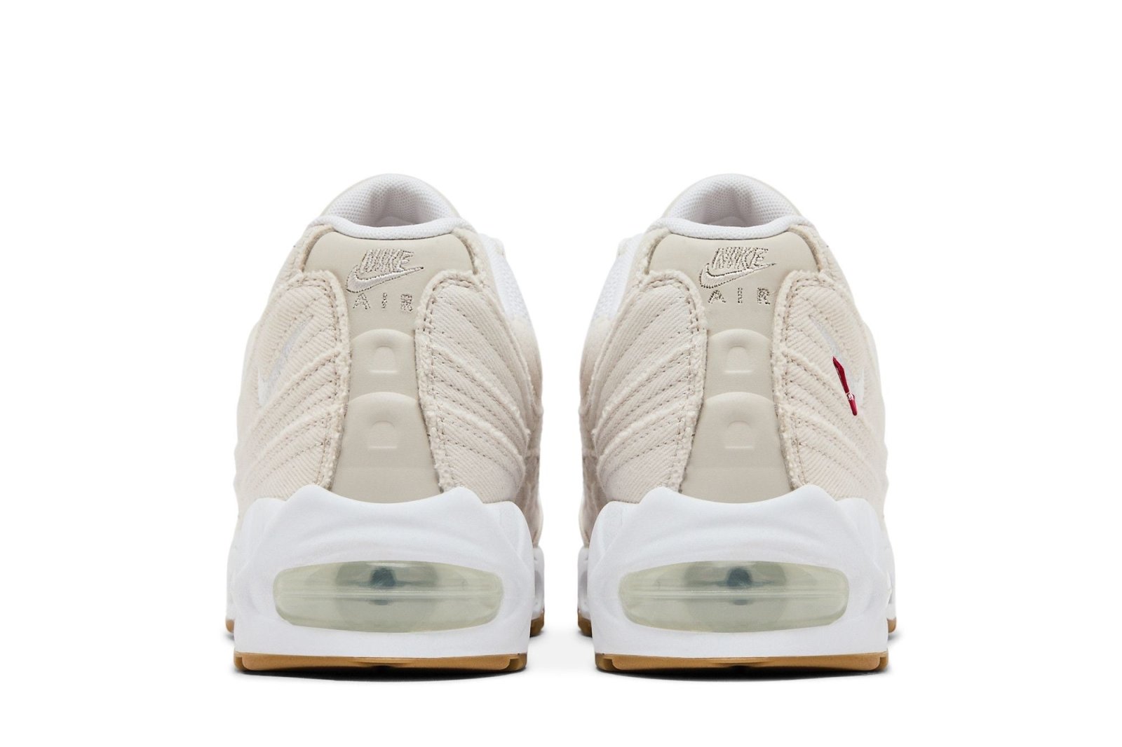 Tênis Levi's x Nike Air Max 95 OG Light Orewood Brown Denim Branco