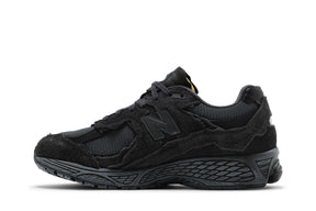 Tênis New Balance 2002R Protection Pack Phantom Cinza Camurça Mesh Preto