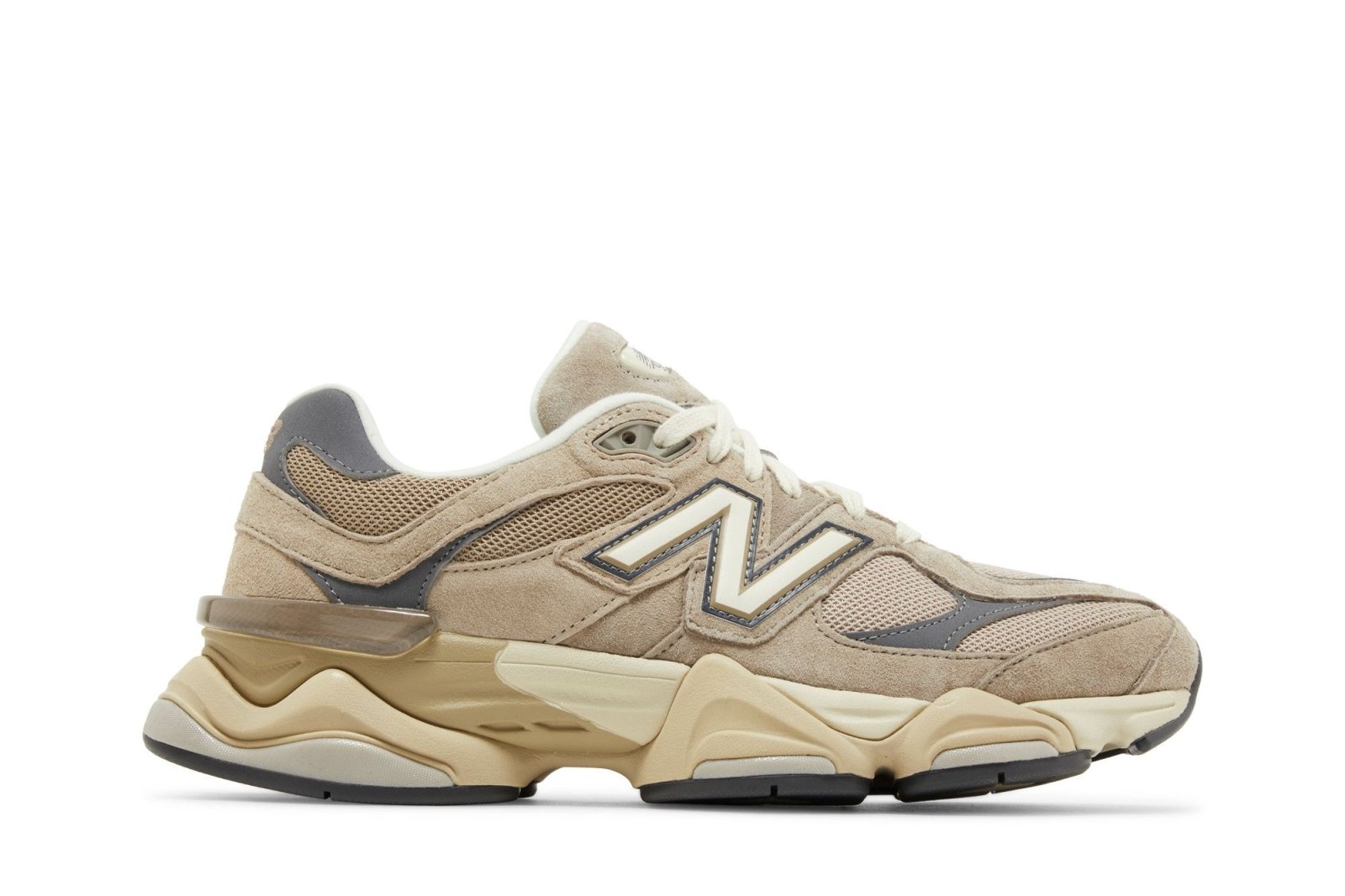 Tenis New Balance 9060 Driftwood Castlerock Marrom
