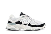 Tênis New Balance 9060 Reflection Black Suede Branco