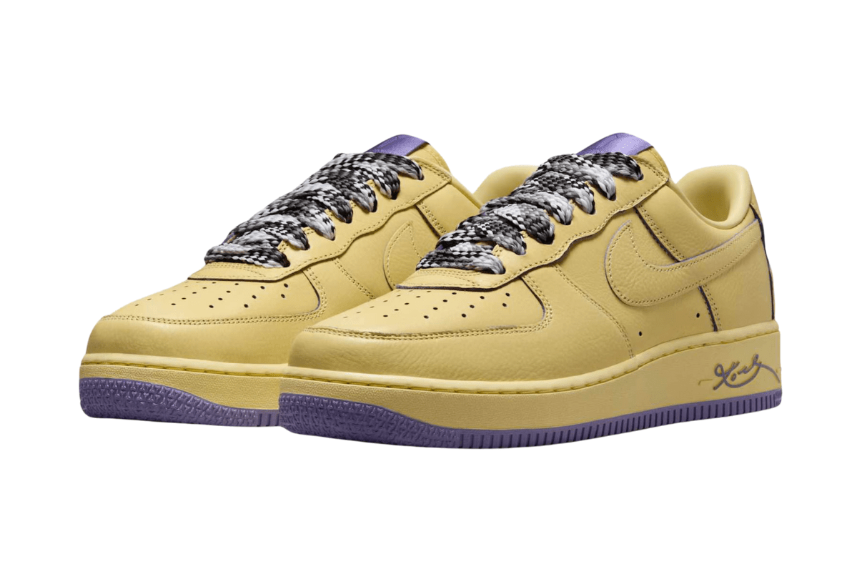 Tênis Nike Air Force 1 Low Protro Kobe Bryant Mamba Mentality Amarelo