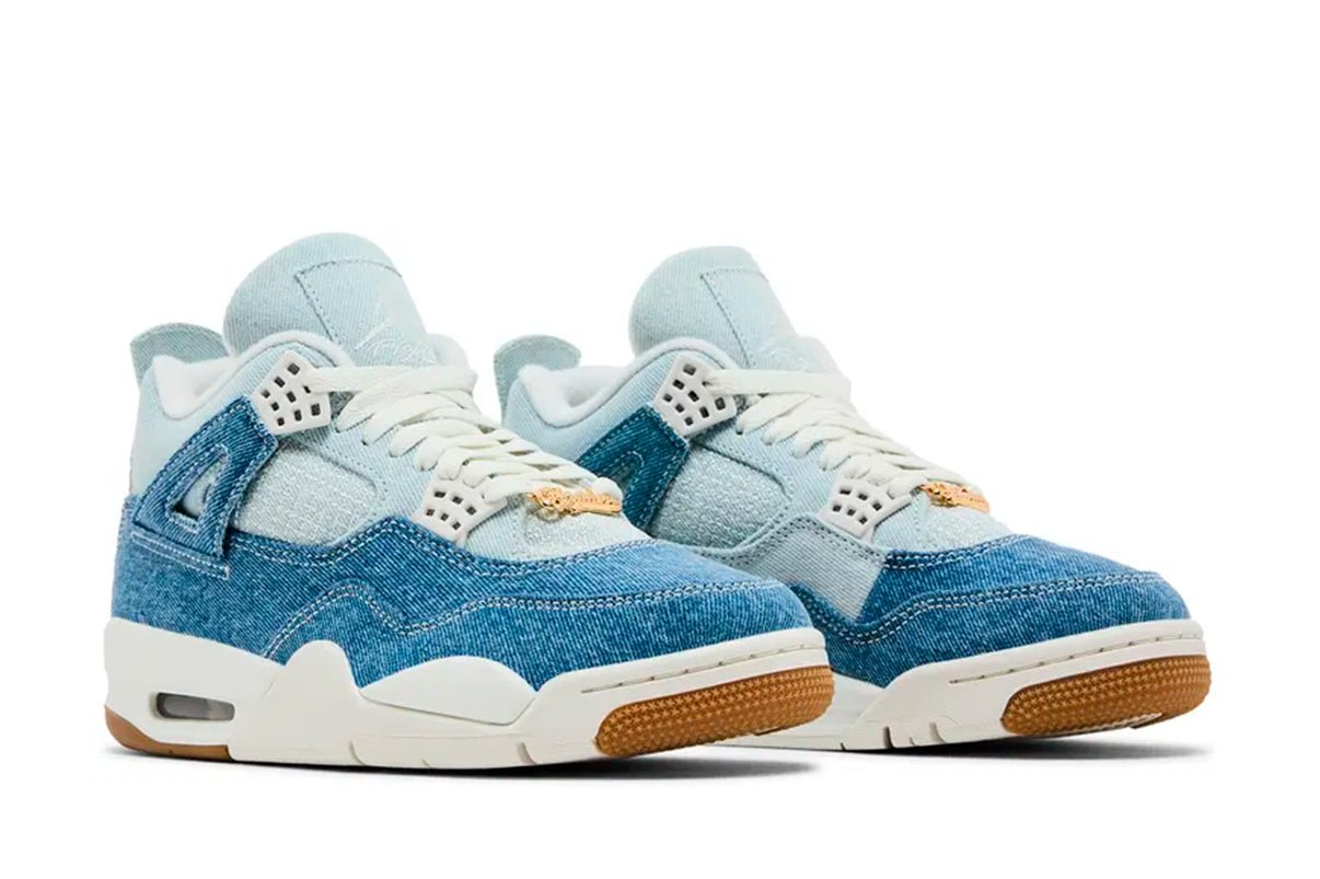 Tênis Nike Air Jordan 4 Retro TEX 'Worn Blue Denim' Azul