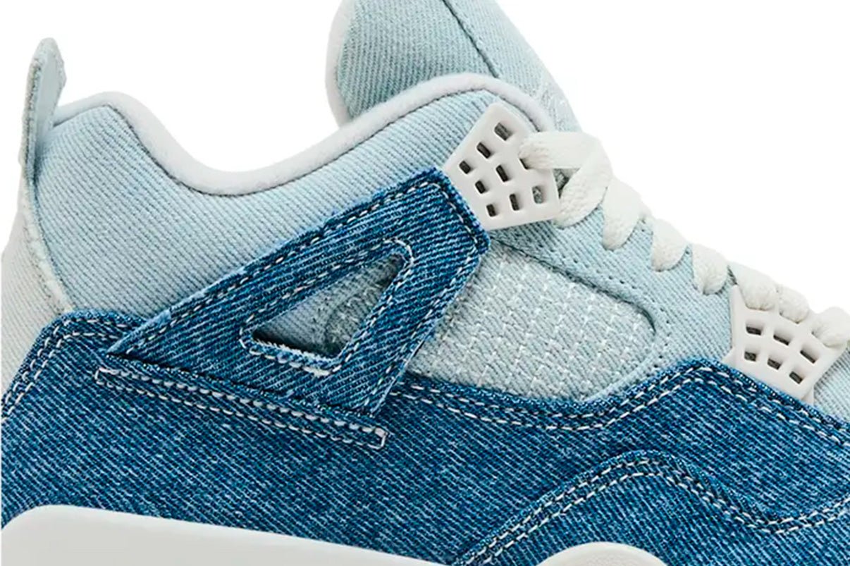 Tênis Nike Air Jordan 4 Retro TEX 'Worn Blue Denim' Azul