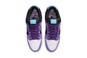 Tênis Nike SB Dunk Low Pro x Hayley Wilson Black and Court Purple Roxo