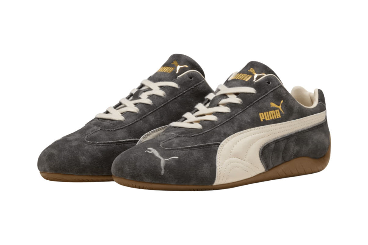 Tênis Puma Speedcat Faded Cast Iron Alpine Snow Cinza
