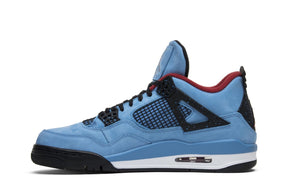 Tênis Travis Scott Air Jordan 4 Retro Cactus Jack Azul