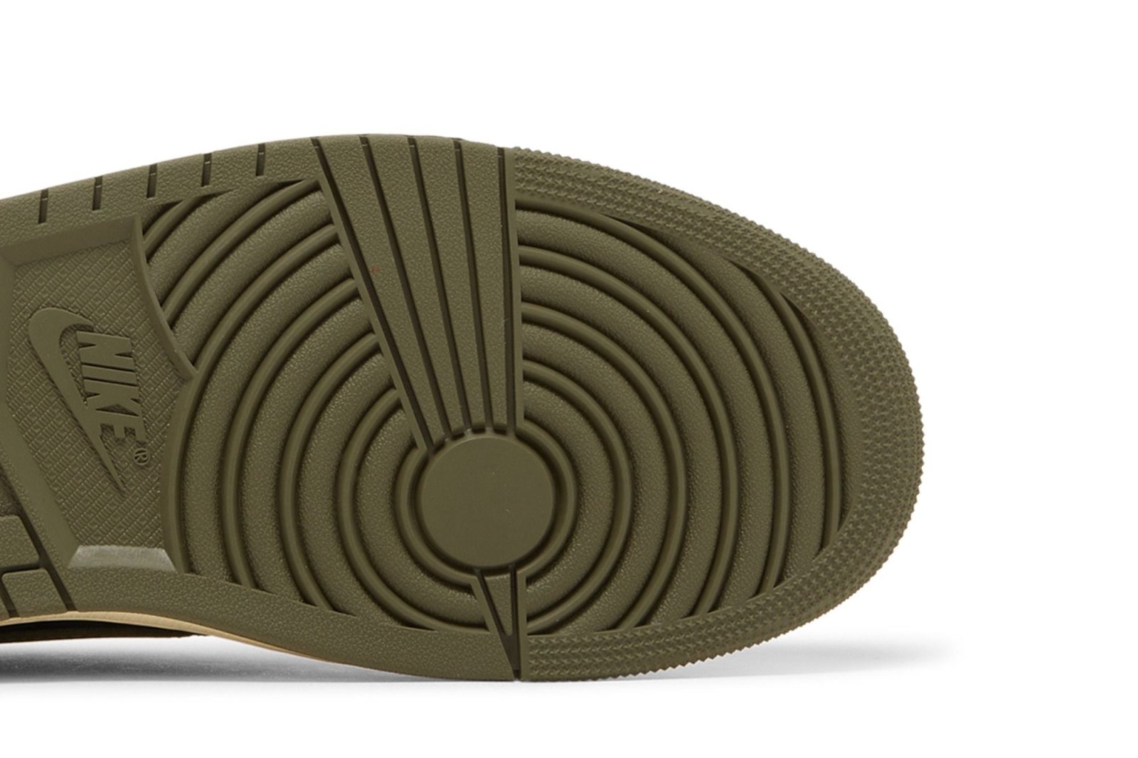 Tênis Travis Scott x Nike Air Jordan 1 Retro Low OG SP Olive Branco