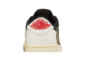 Tênis Travis Scott x Nike Air Jordan 1 Retro Low OG SP Olive Branco